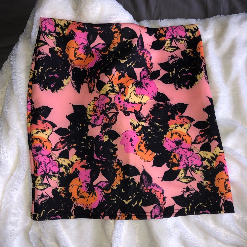 Floral skirt